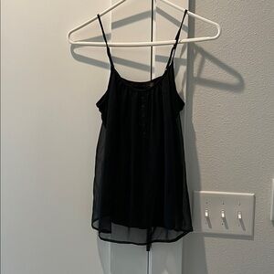 The Limited Black Sleeveless Tank Top